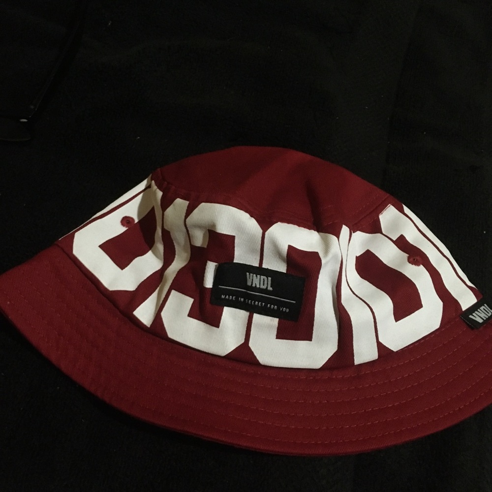 Burgundy Bucket Hat